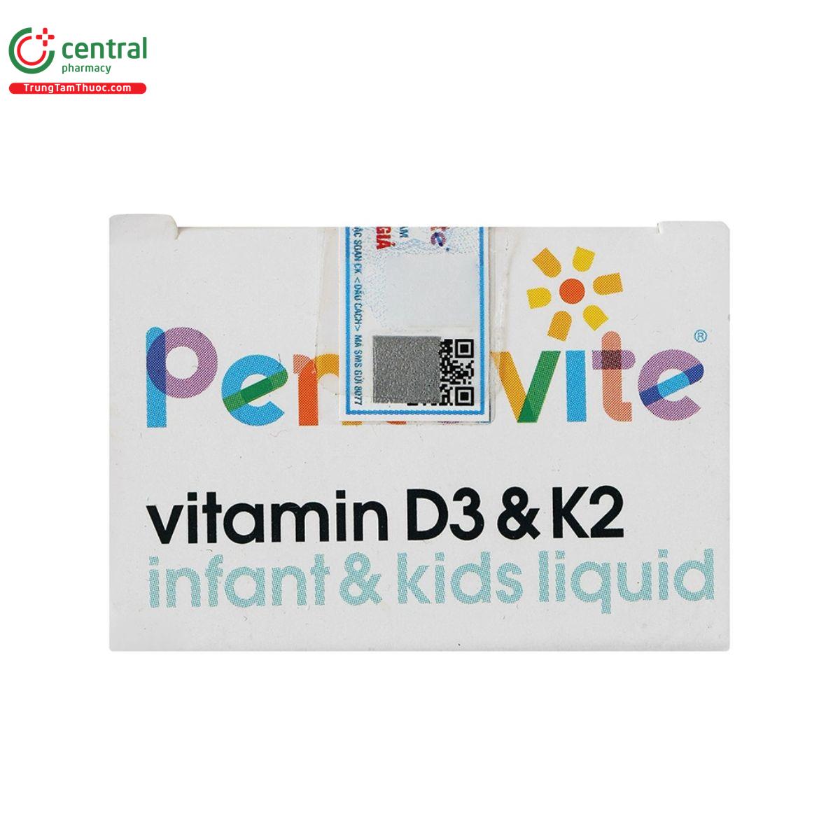 pentavite vitamin d3 k2 infant and kids liquid 9 S7878