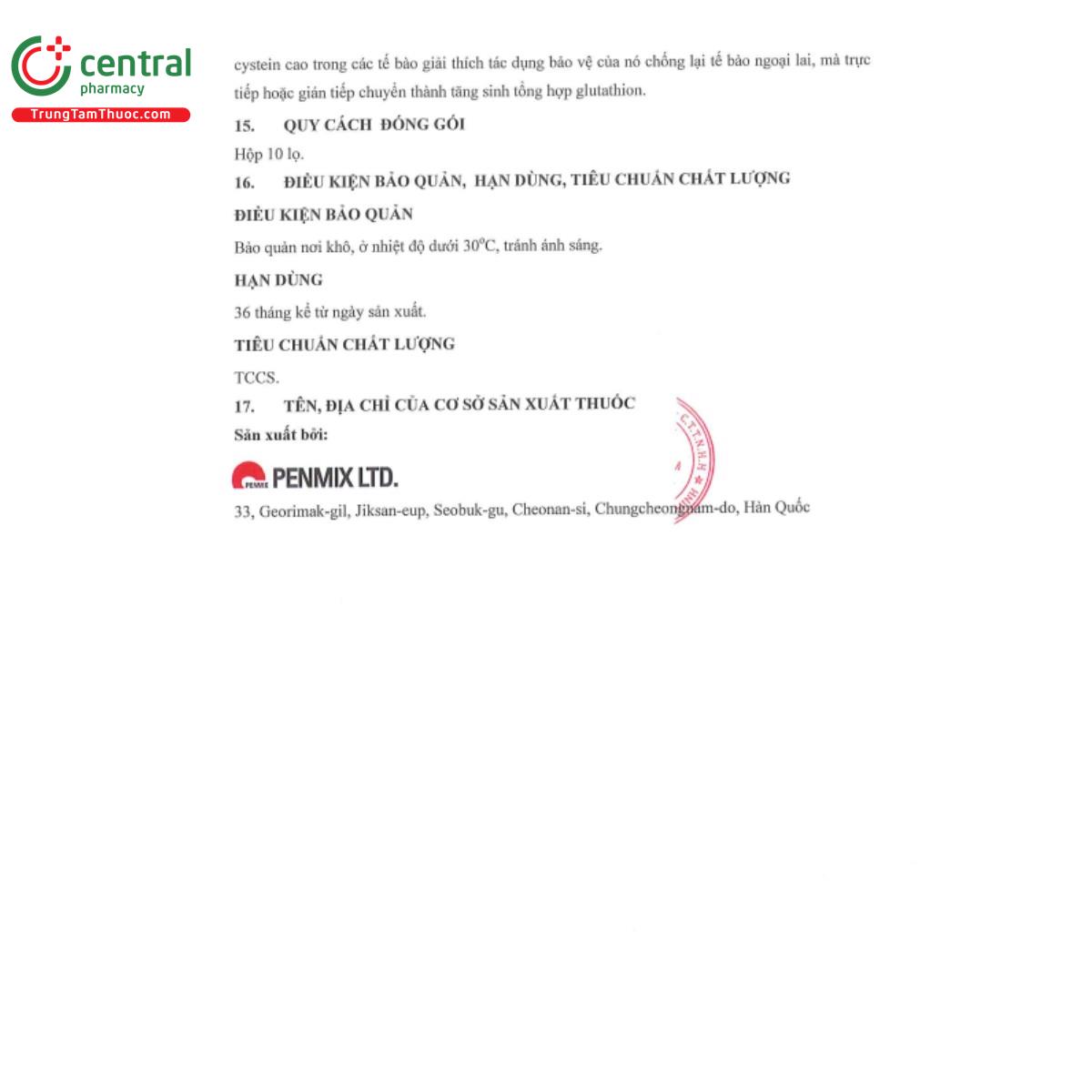 penthione for injection 600mg 7 S7602