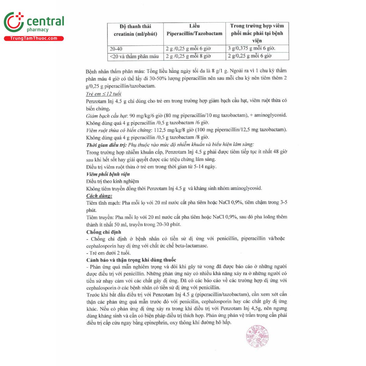 penzotam inj 4 5g 7 H3431 penzotam inj 4 5g 7 H3431