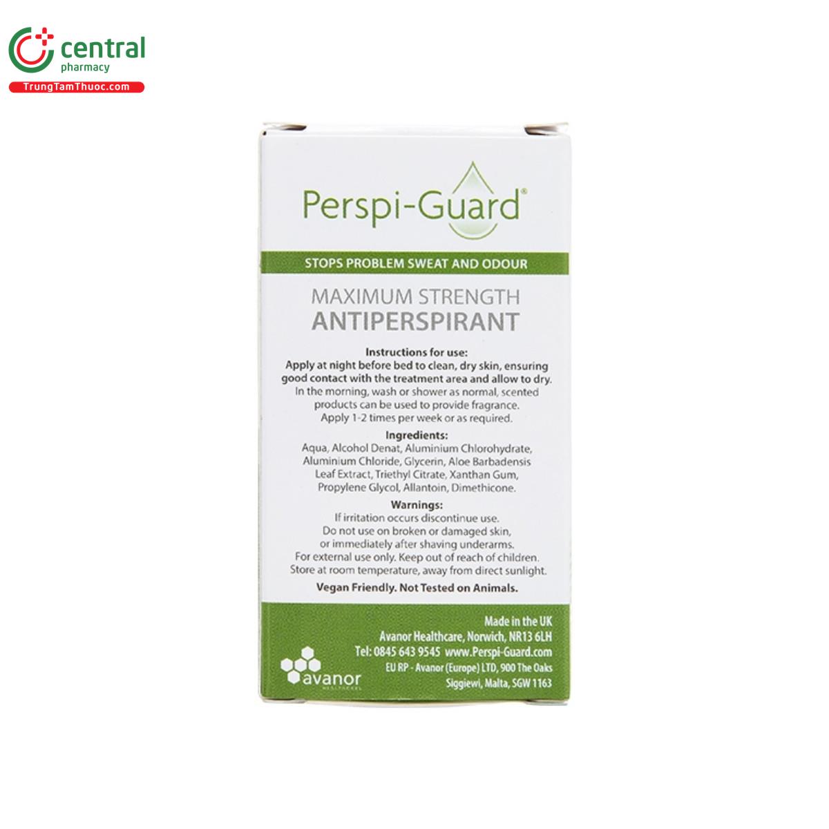 perspi guard maximum strength antiperspirant 6 H3781