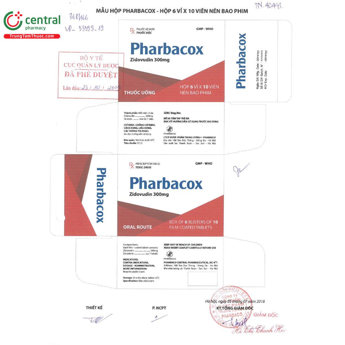 pharbacox 300mg 3 R7228 pharbacox 300mg 3 R7228