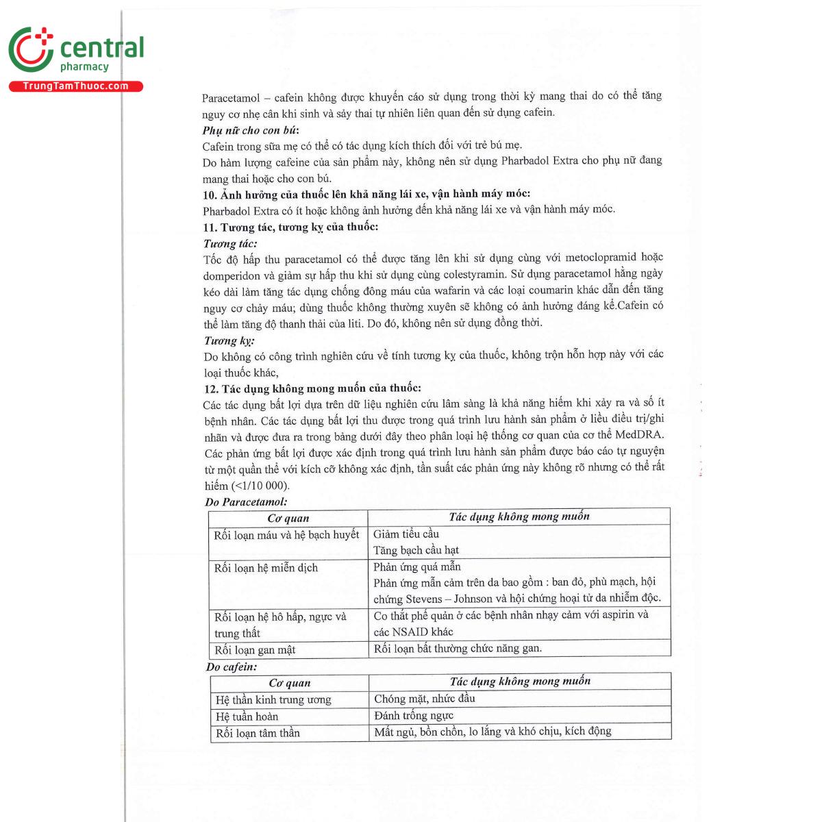 pharbadol extra 6 B0824