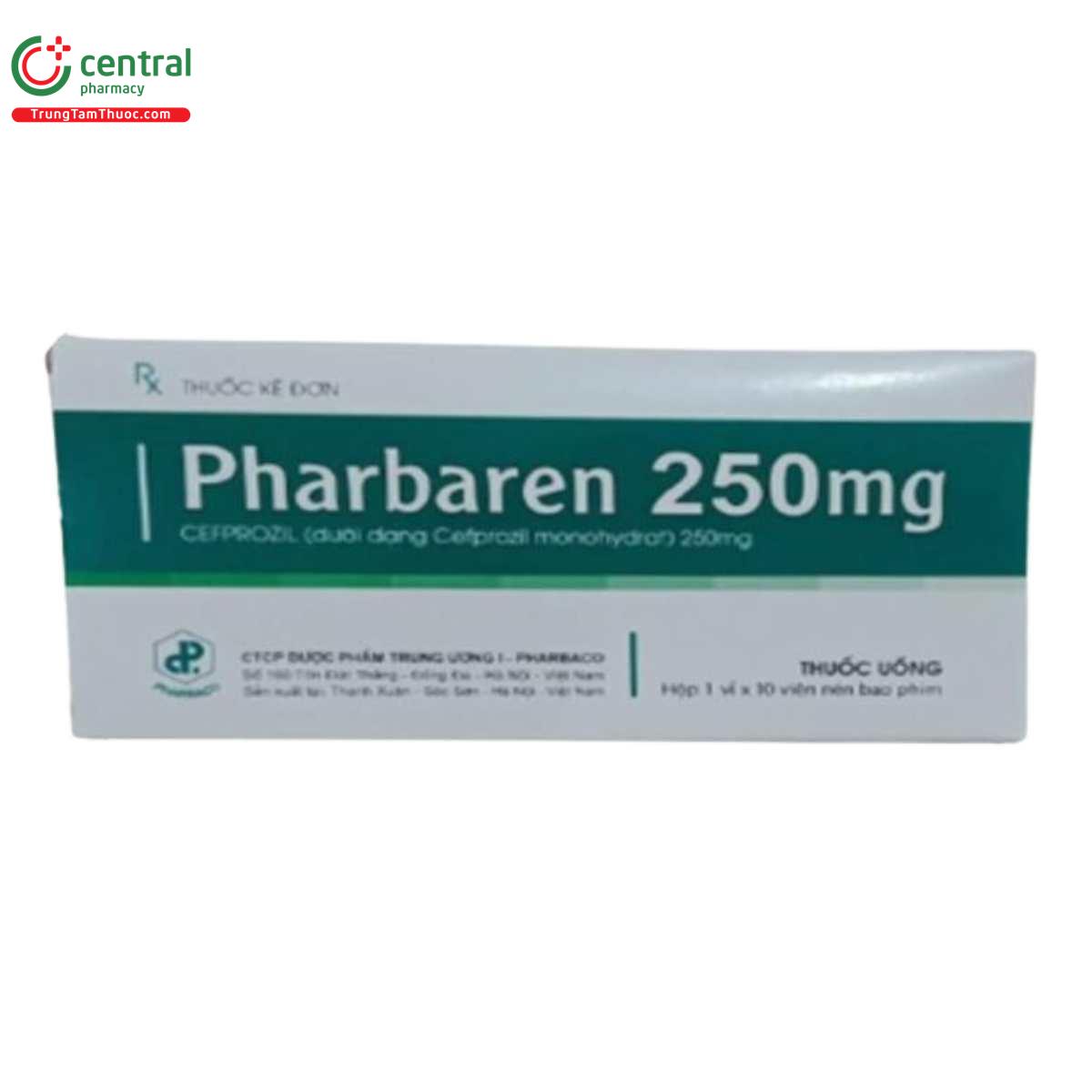 pharbaren 250mg 1 B0338 pharbaren 250mg 1 B0338