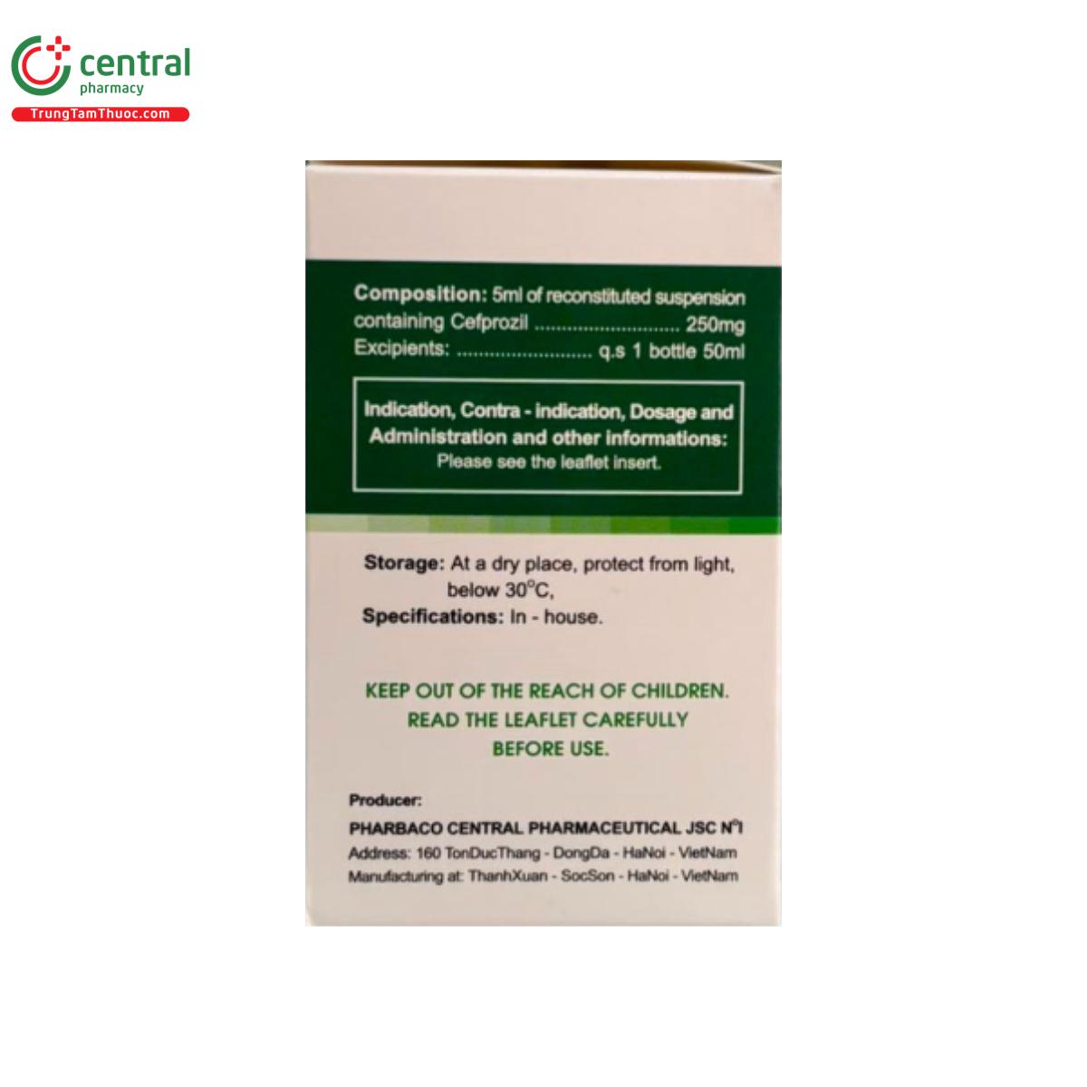 pharbaren 250mg5ml 4 U8356 pharbaren 250mg5ml 4 U8356