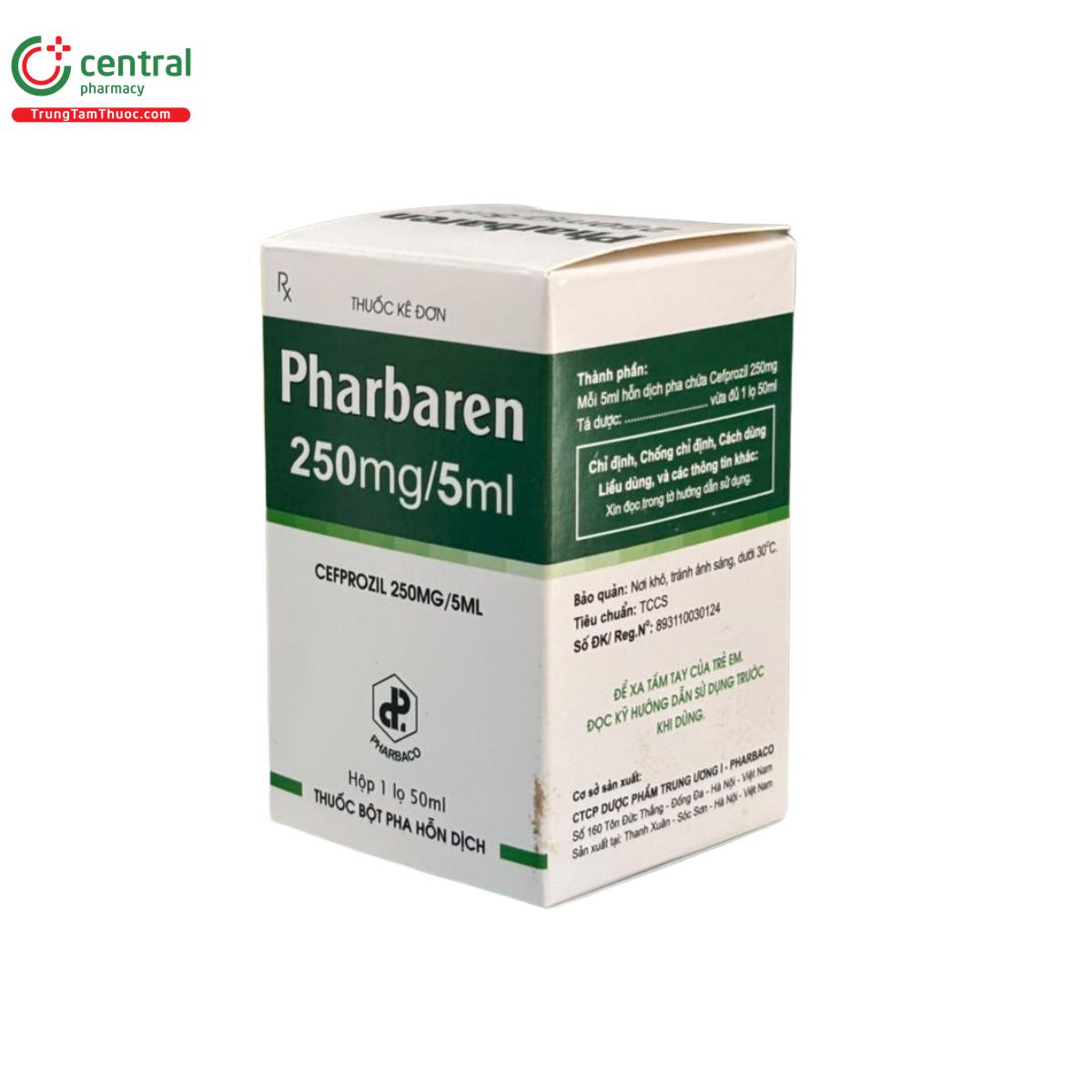 pharbaren 250mg5ml 5 A0345 pharbaren 250mg5ml 5 A0345