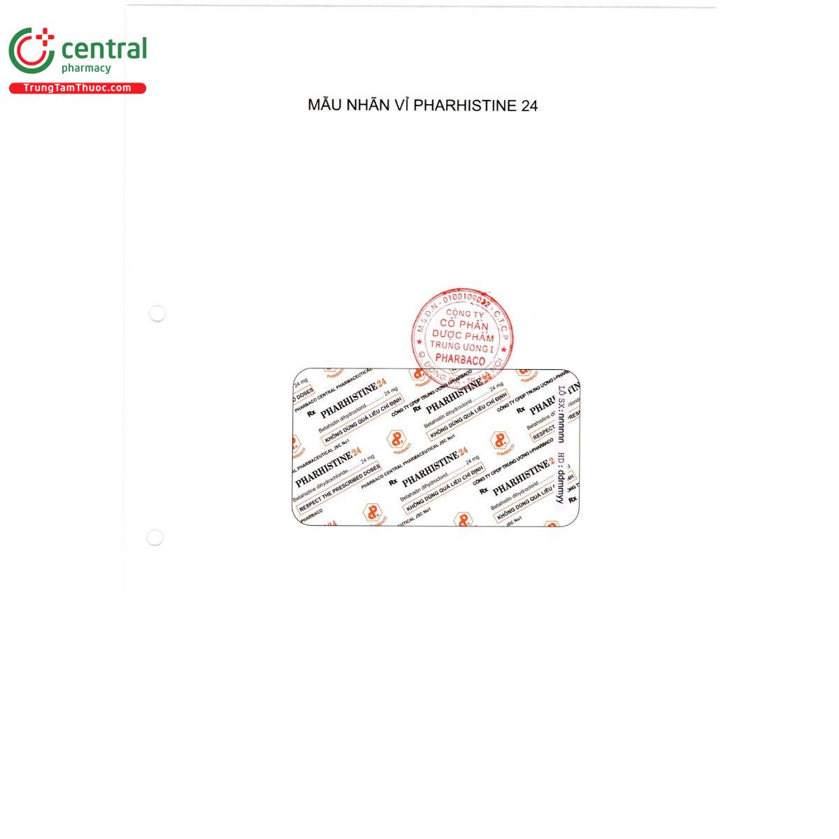 pharhistine 24 3 H3171