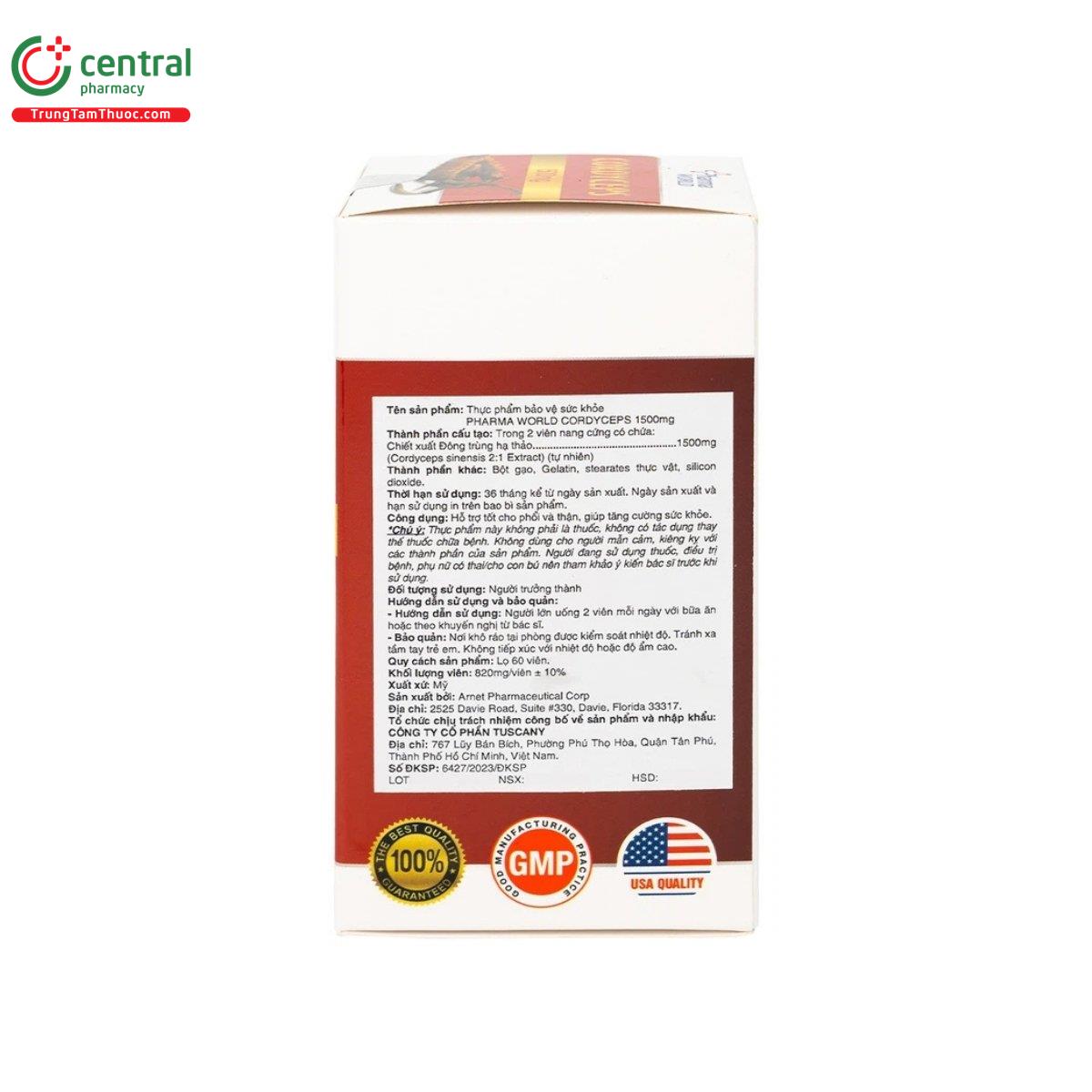 pharma world cordyceps 1500mg 6 O5018