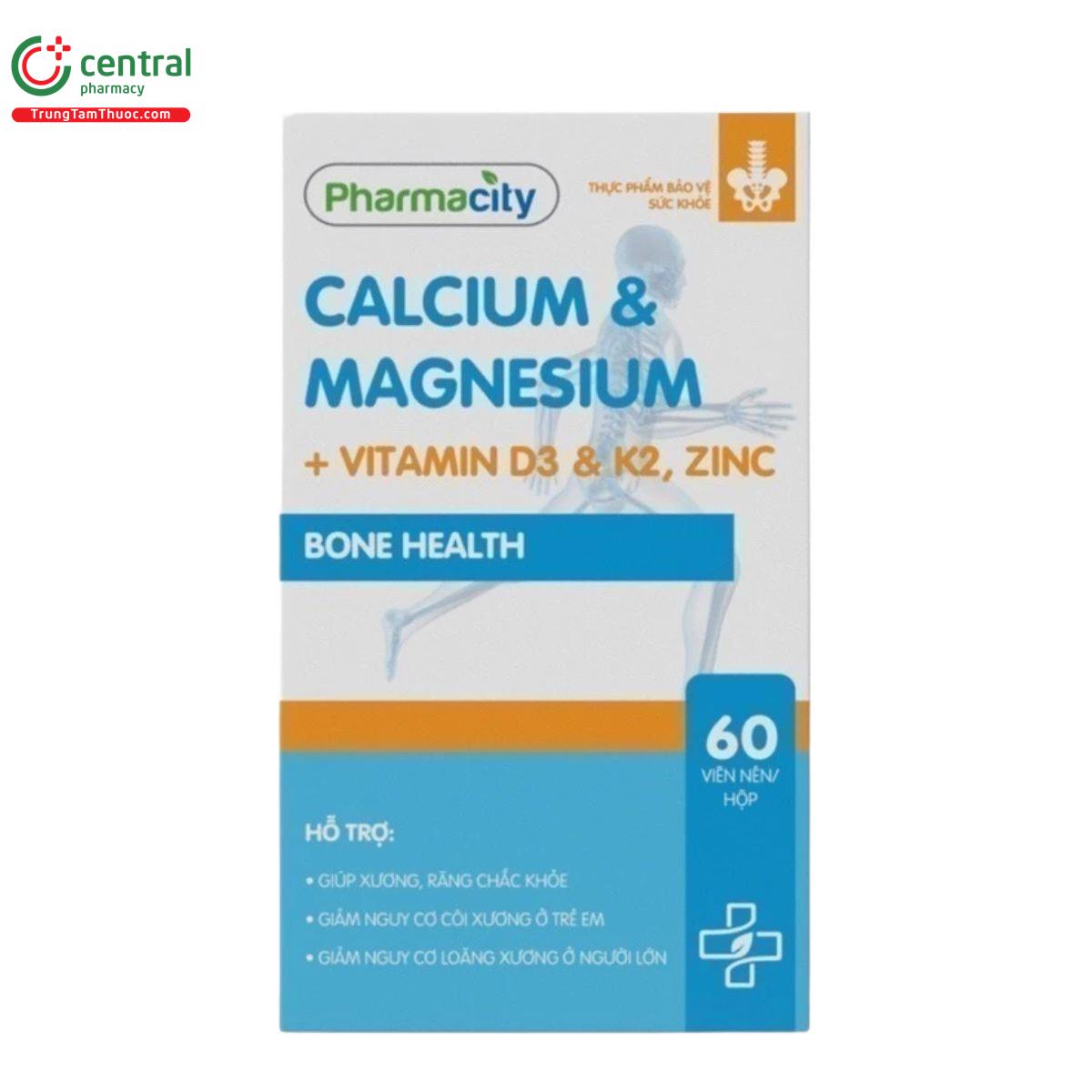 pharmacity calcium magnesium vitamin d3 k2 zinc 2 D1578 pharmacity calcium magnesium vitamin d3 k2 zinc 2 D1578