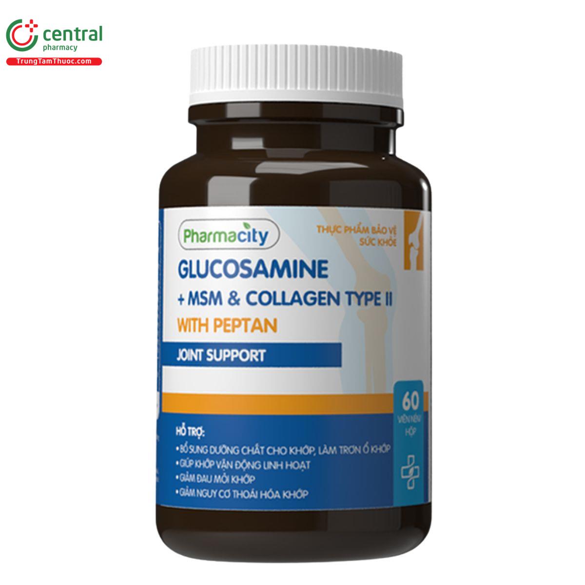 pharmacity glucosamine msm collagen type ii 10 O6057