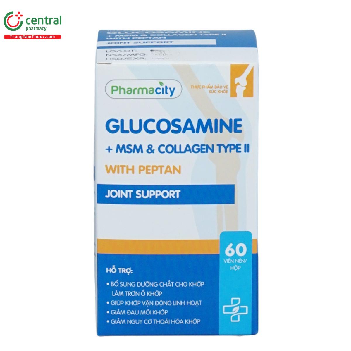 pharmacity glucosamine msm collagen type ii 3 I3642
