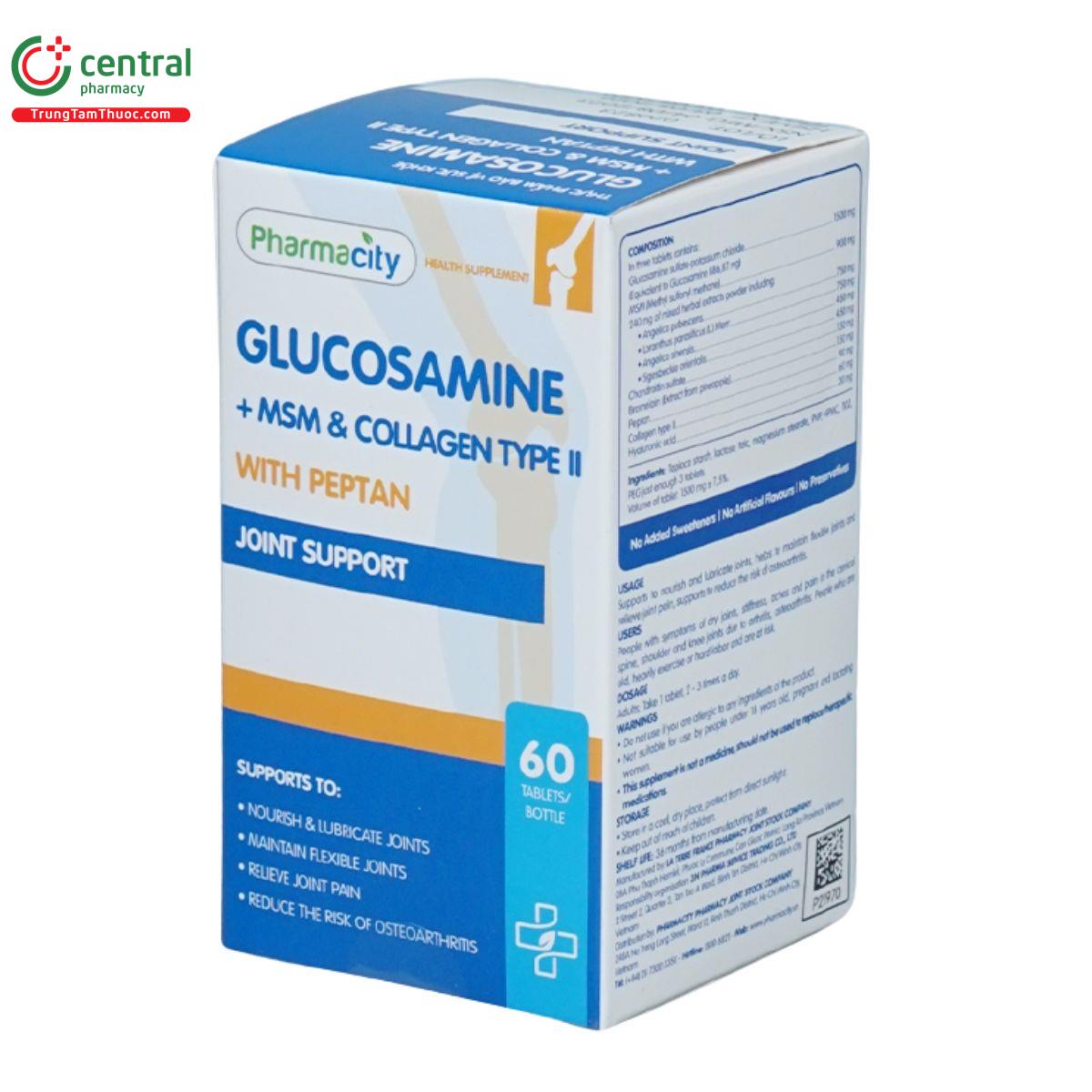 pharmacity glucosamine msm collagen type ii 7 I3233