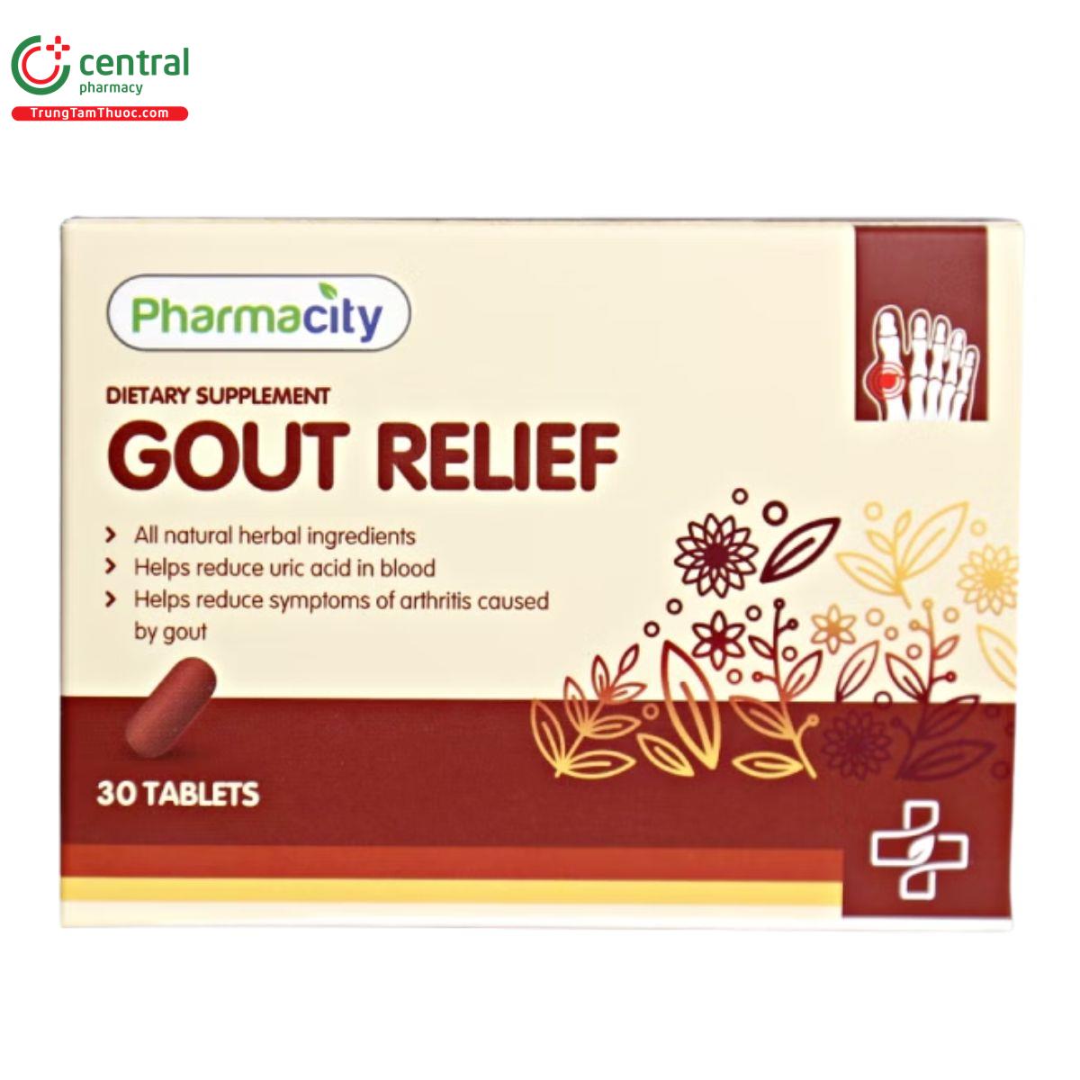 pharmacity gout relief 3 H3204
