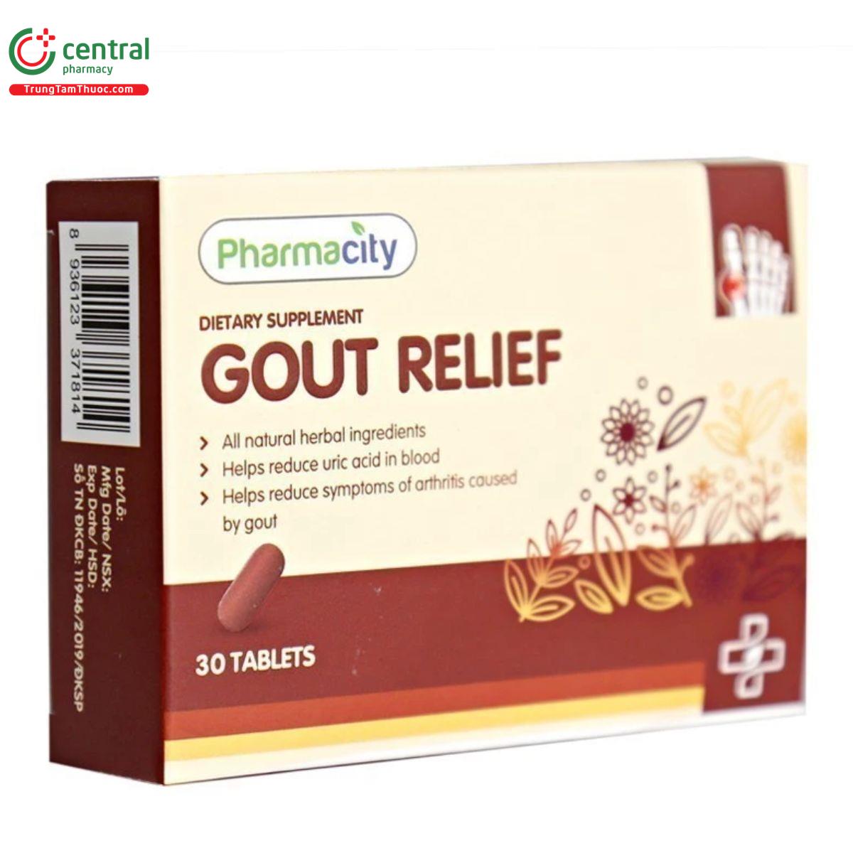 pharmacity gout relief 4 O5831