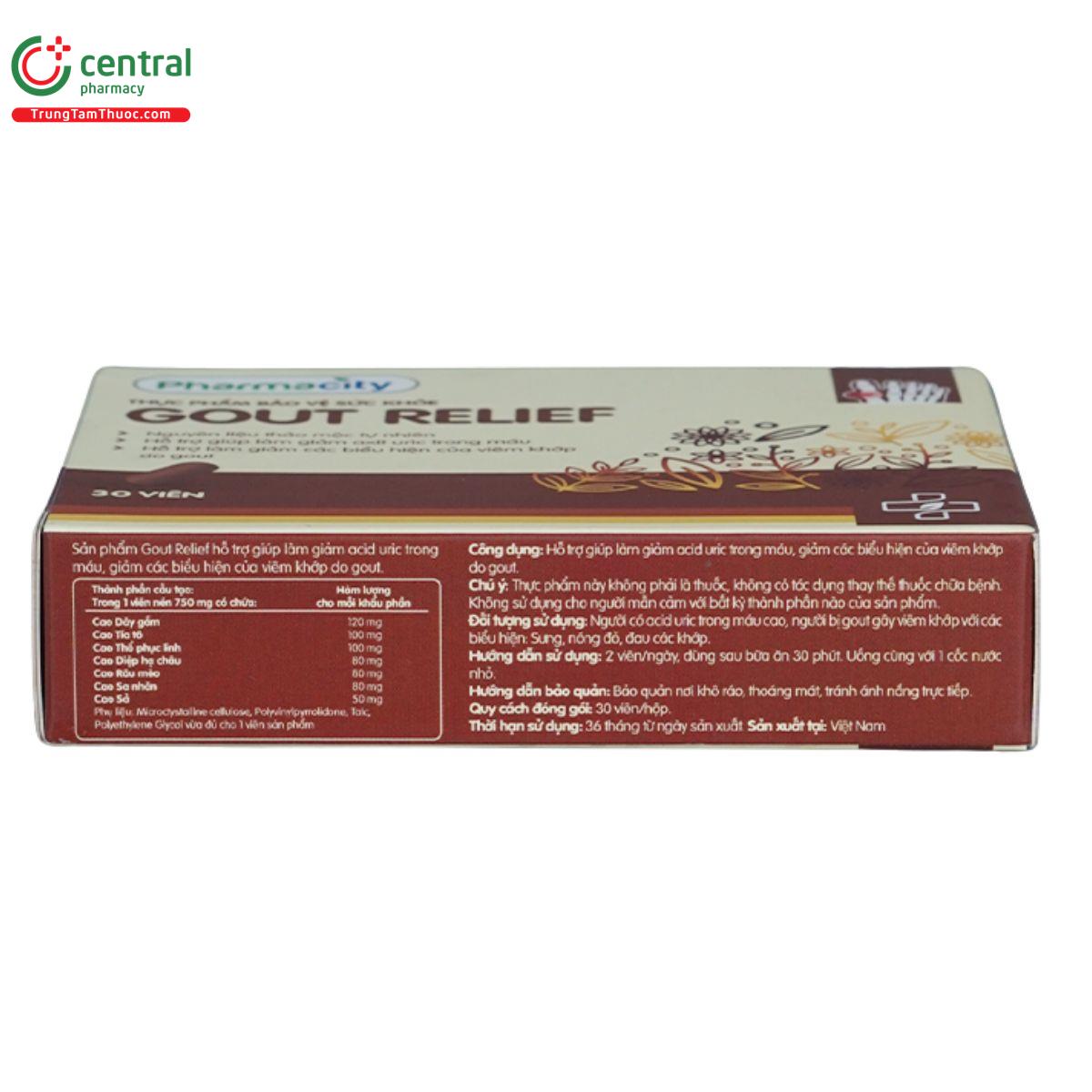 pharmacity gout relief 7 U8565