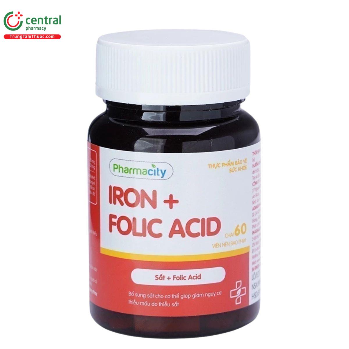 pharmacity iron folic acid 1 J4704
