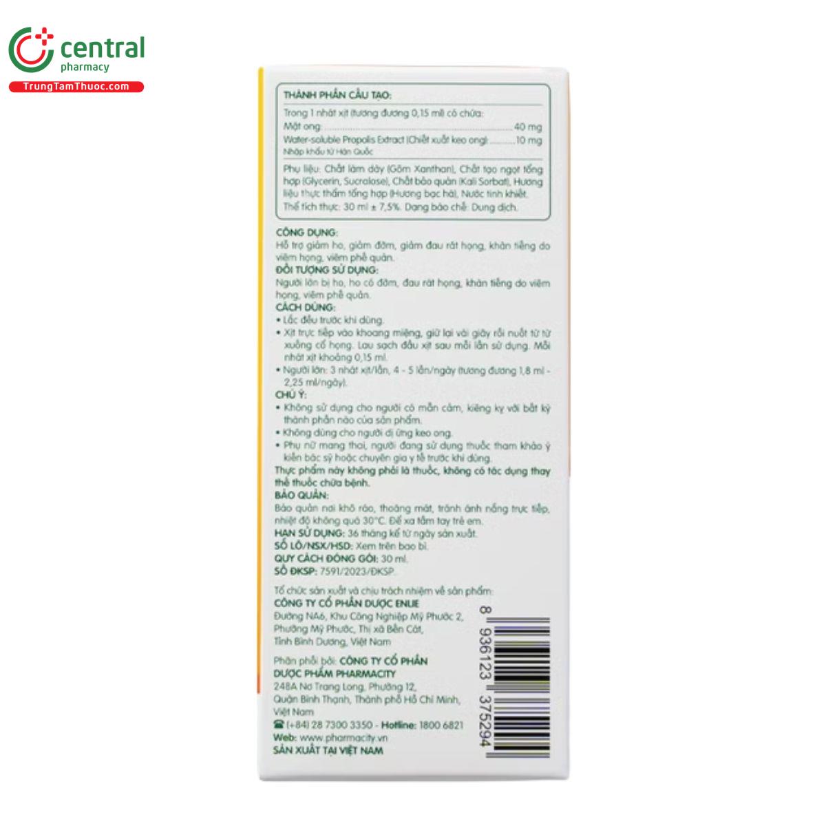 pharmacity propolis throat spray 6 L4341