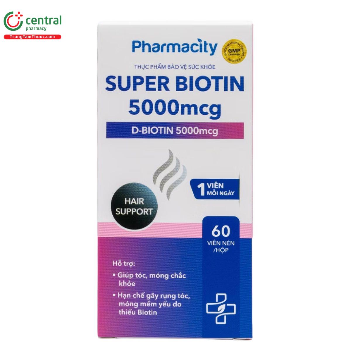 pharmacity super biotin 5000mcg 2 L4155