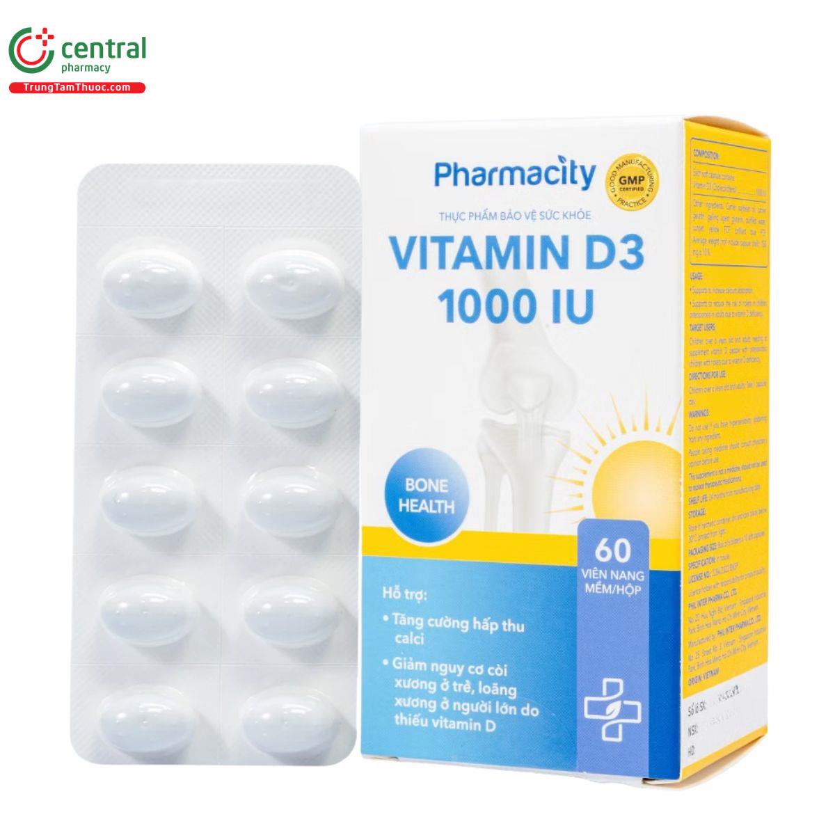 pharmacity vitamin d3 1000 iu 1 C0470