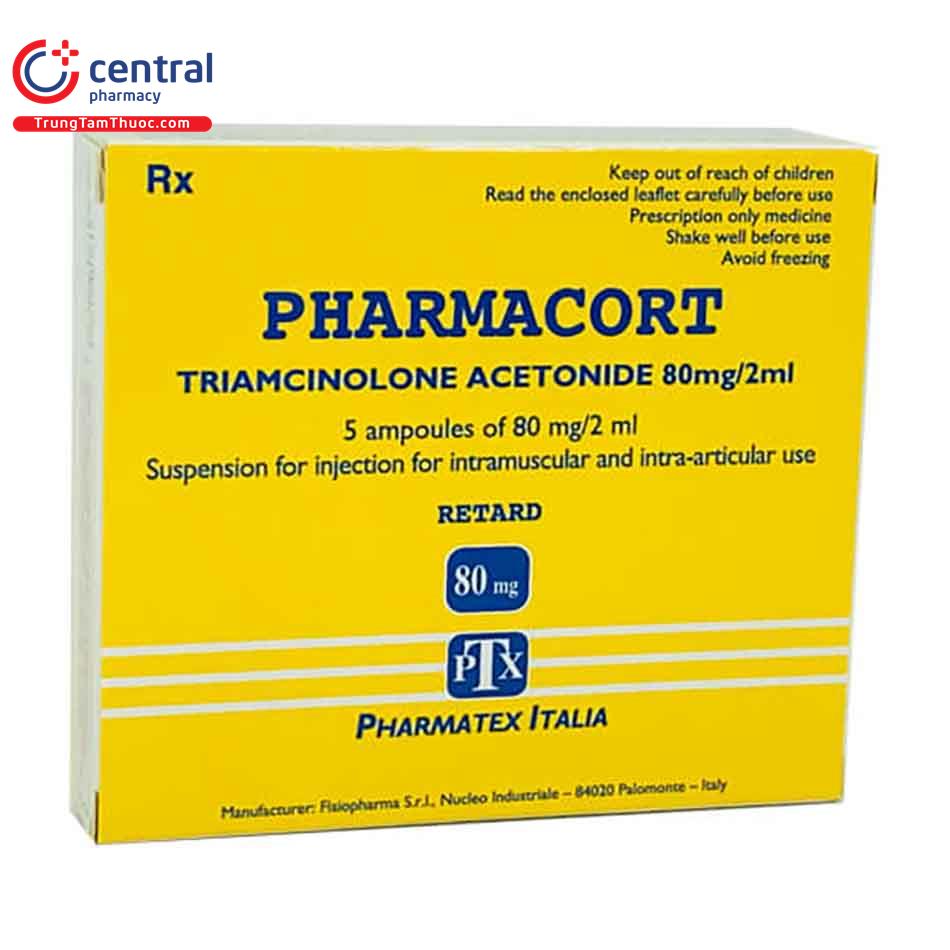 pharmacort 80mg 2ml 4 I3153