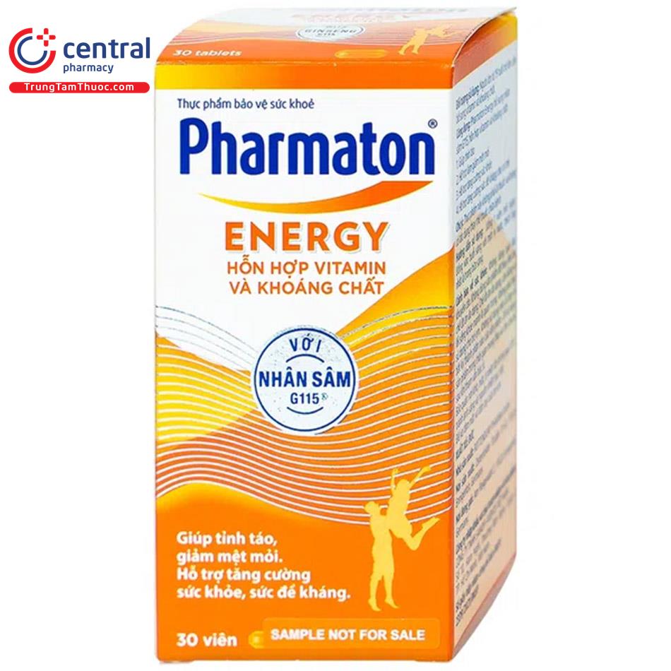 pharmaton energy multivitamins minerals with ginseng 3 C1737