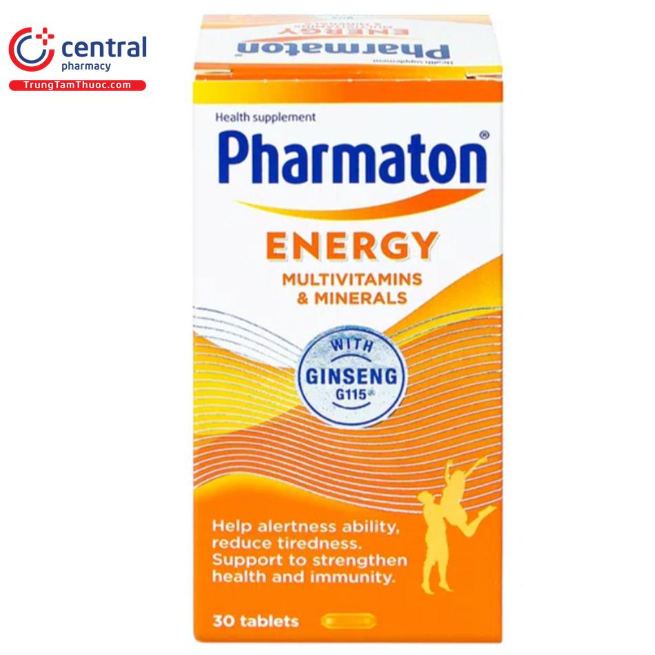 pharmaton energy multivitamins minerals with ginseng 6 O5118