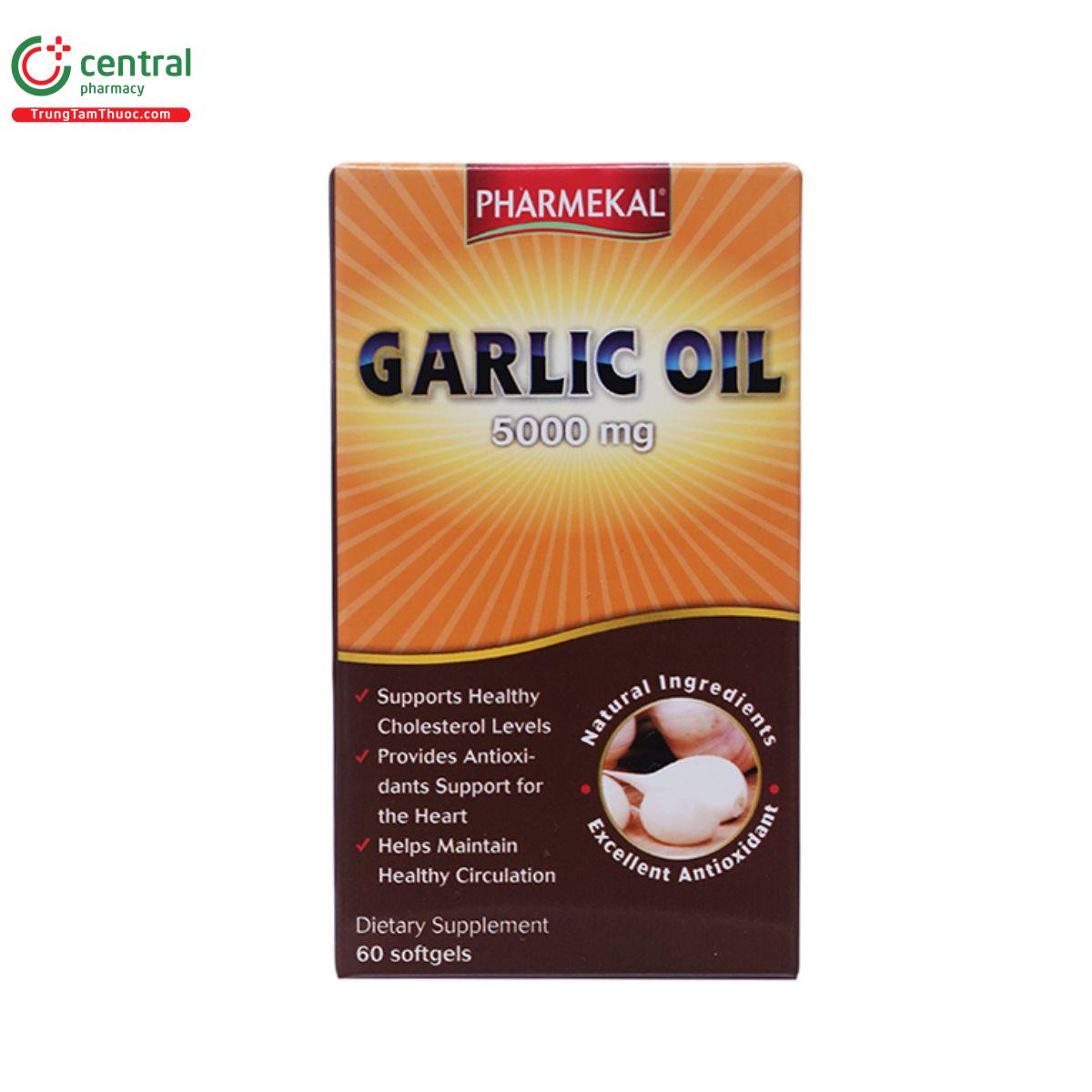 pharmekal garlic oil 5000mg 2 U8162