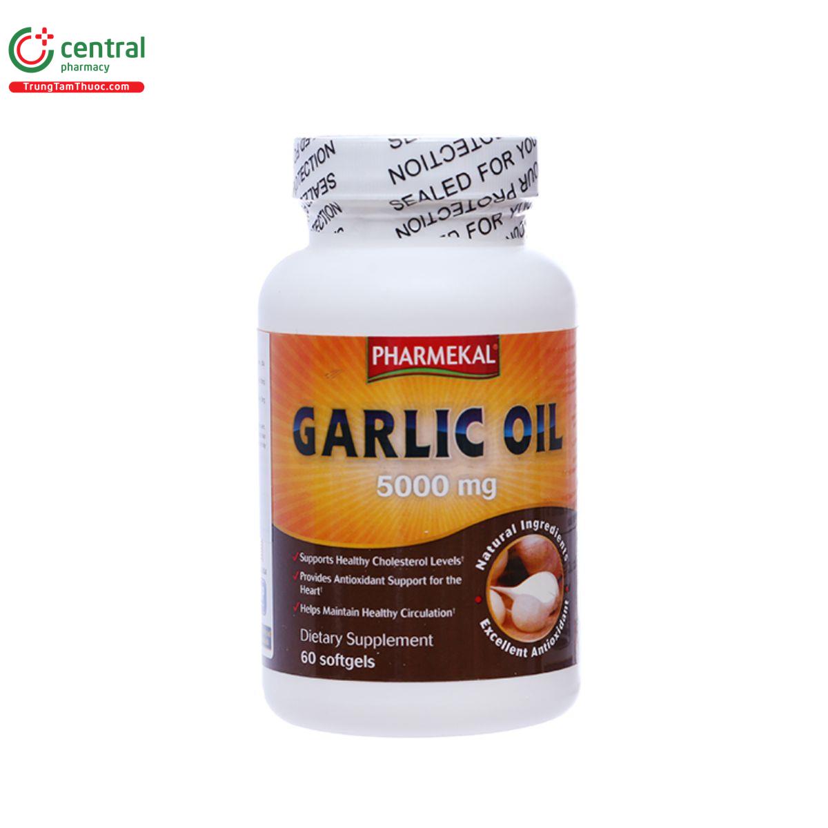 pharmekal garlic oil 5000mg 6 U8743