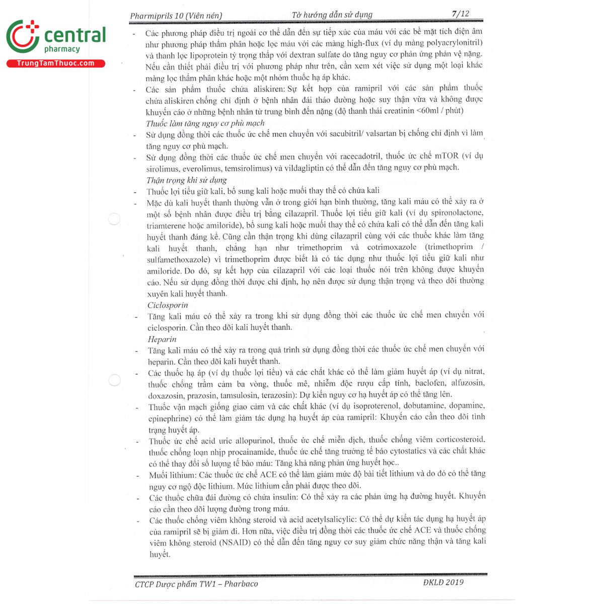 pharmiprils 10 10 N5535 pharmiprils 10 10 N5535