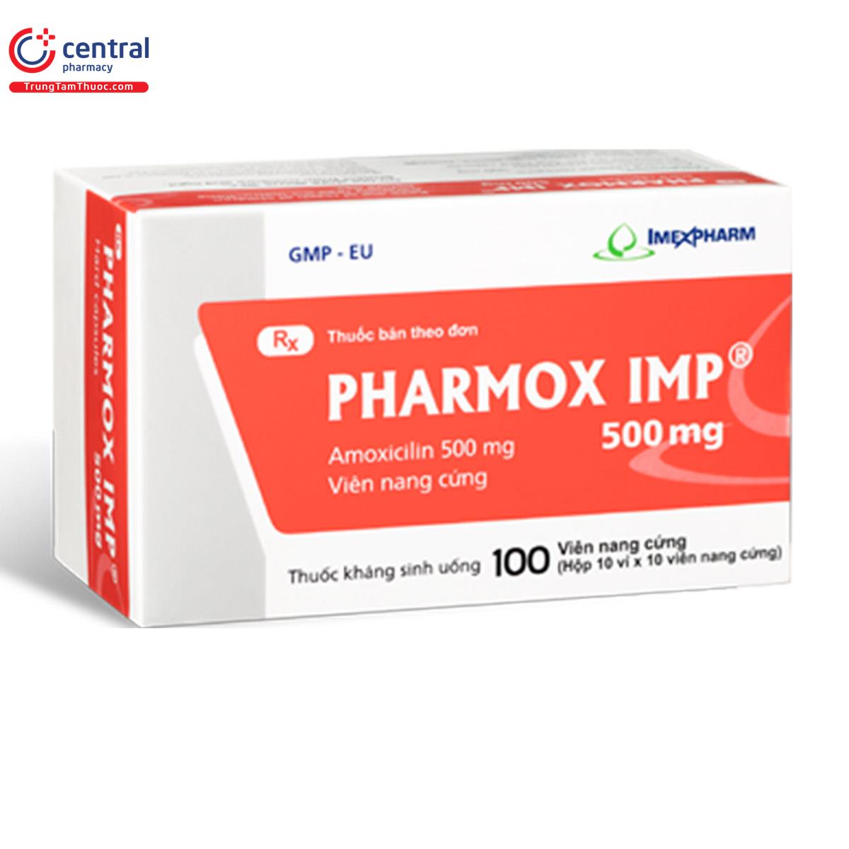 pharmox imp 500mg 12 S7776