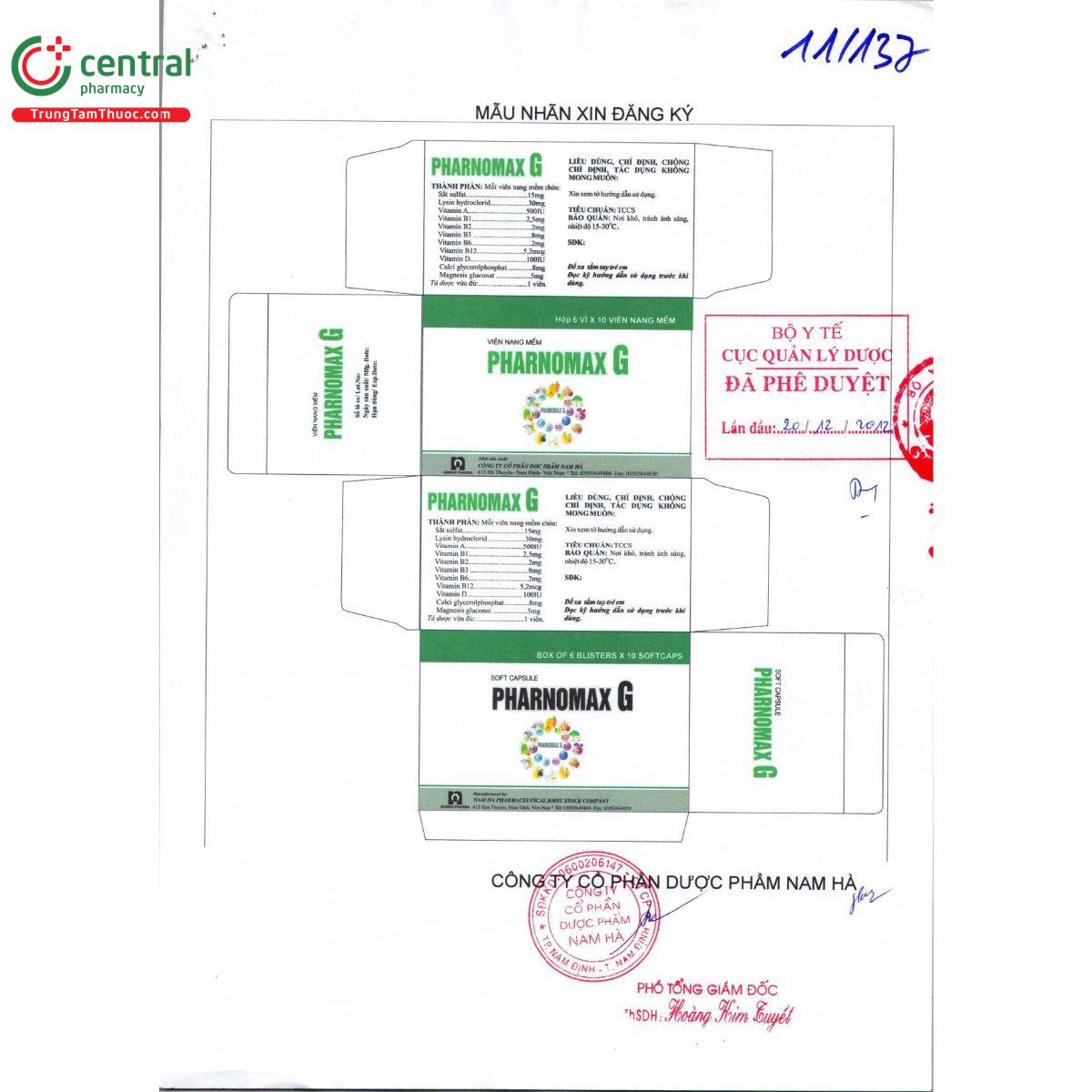 pharnomax g 4 V8867 pharnomax g 4 V8867