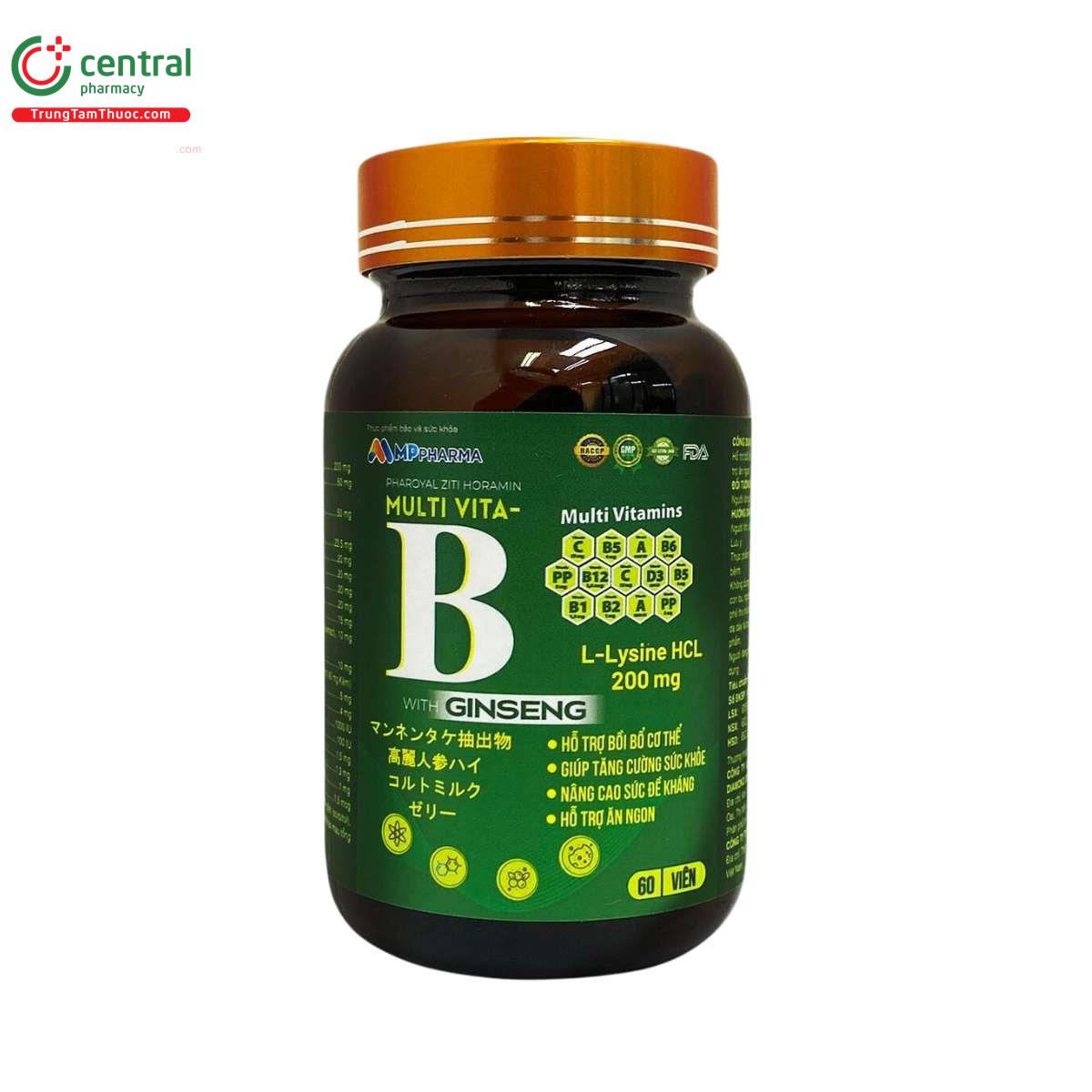 pharoyal ziti horamin multi vita b with ginseng 1 J3366