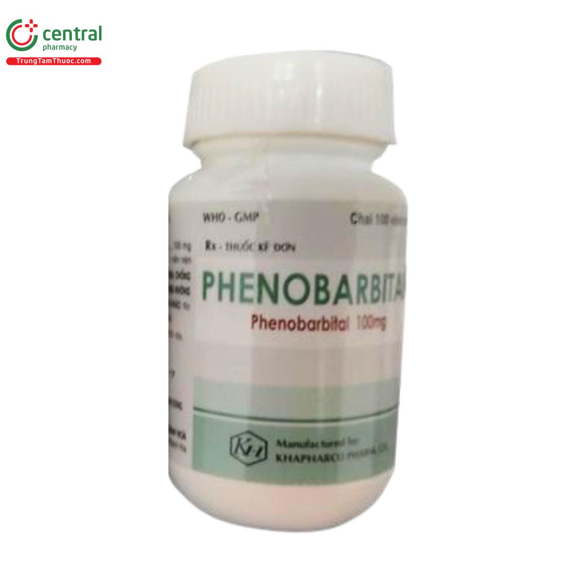 phenobarbital 100mg khapharco 2 P6504