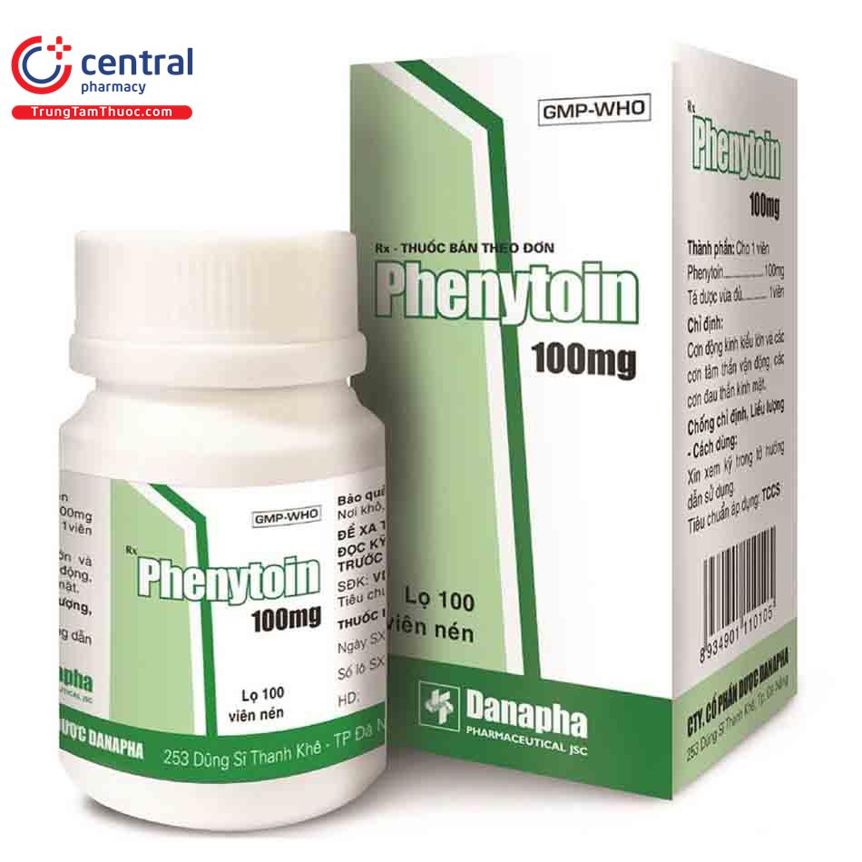 phenytoin 100mg danapha 1 T7744