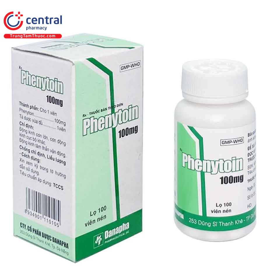 phenytoin 100mg danapha 4 J3525