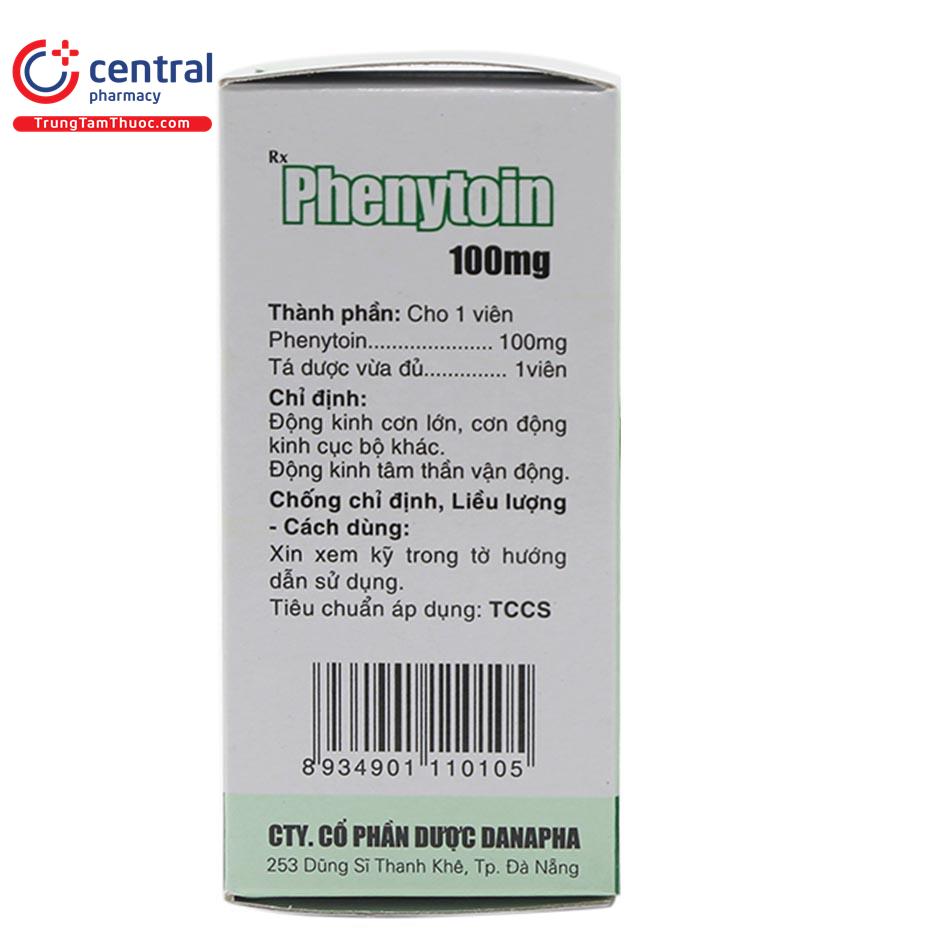 phenytoin 100mg danapha 7 B0154