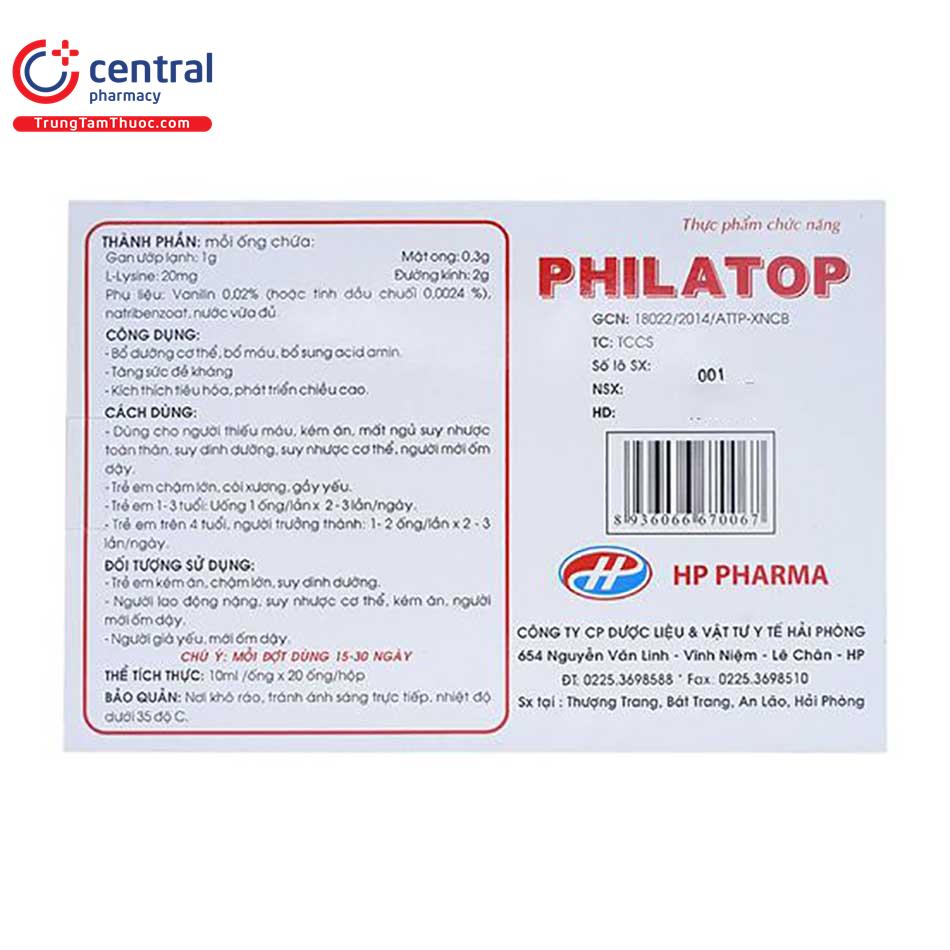 philatop hppharma 5 M5045
