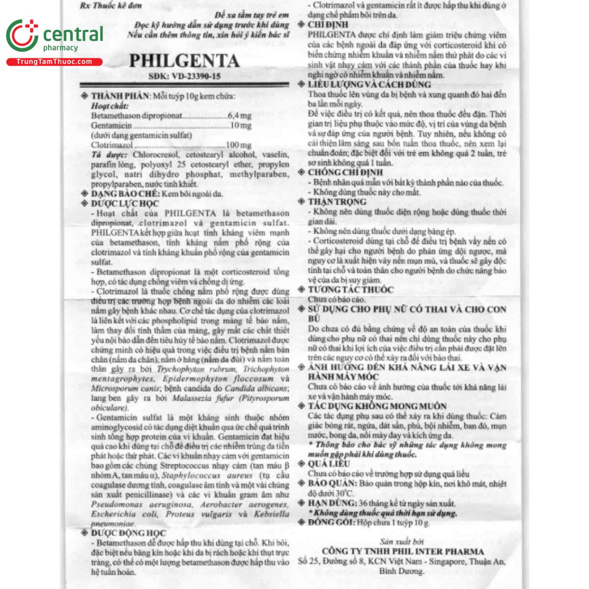 philgenta 6 B0556 philgenta 6 B0556