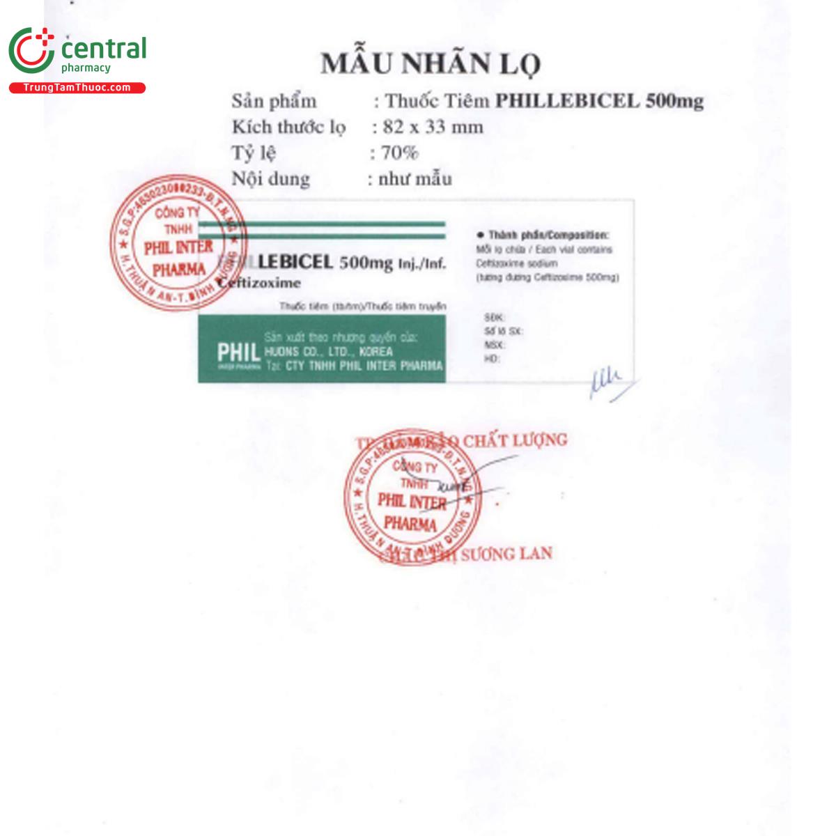 phillebicel 500mg 5 B0334 phillebicel 500mg 5 B0334