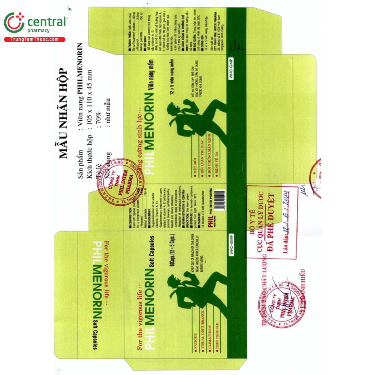 philmenorin 3 E1110 philmenorin 3 E1110