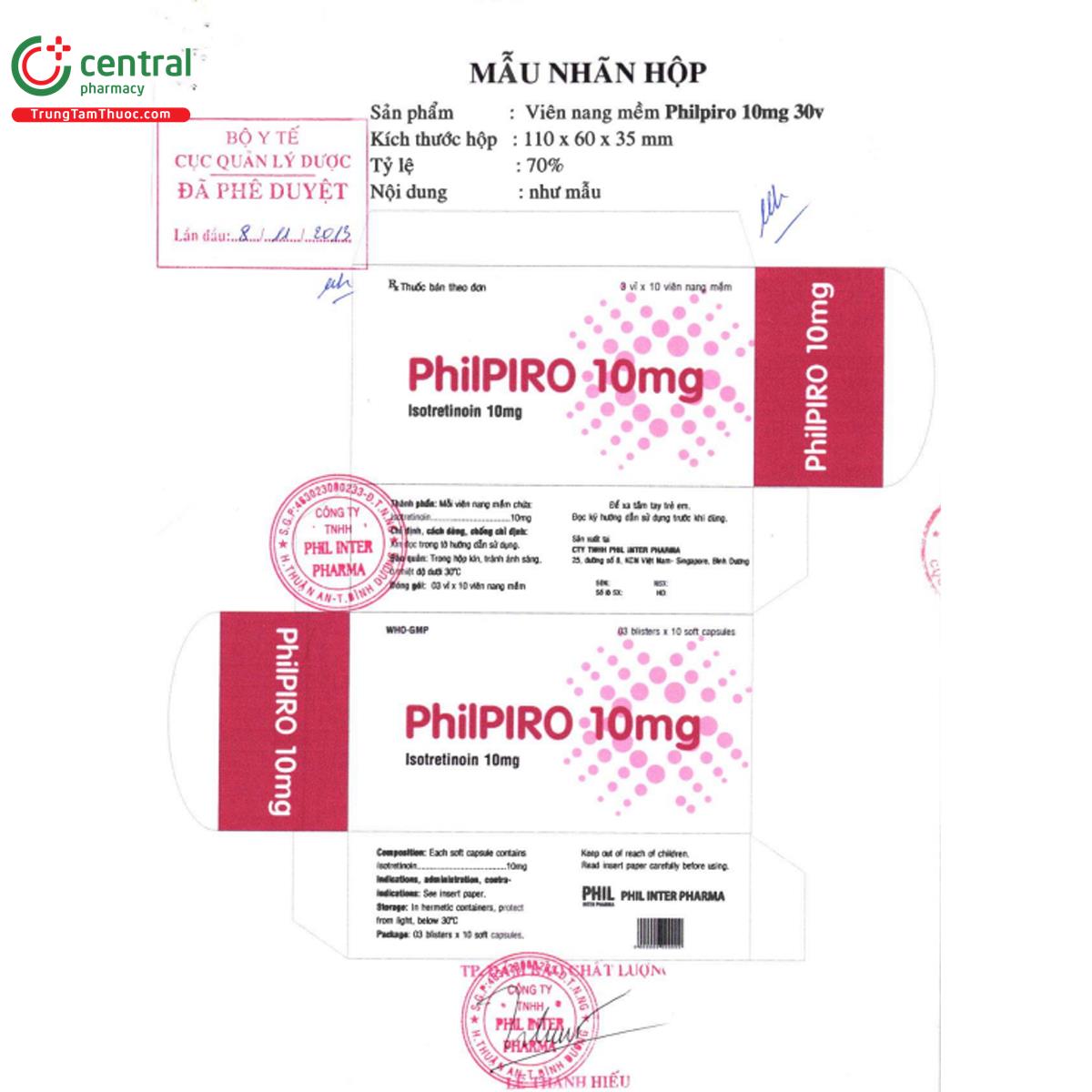 philpiro 10mg 3 S7600 philpiro 10mg 3 S7600