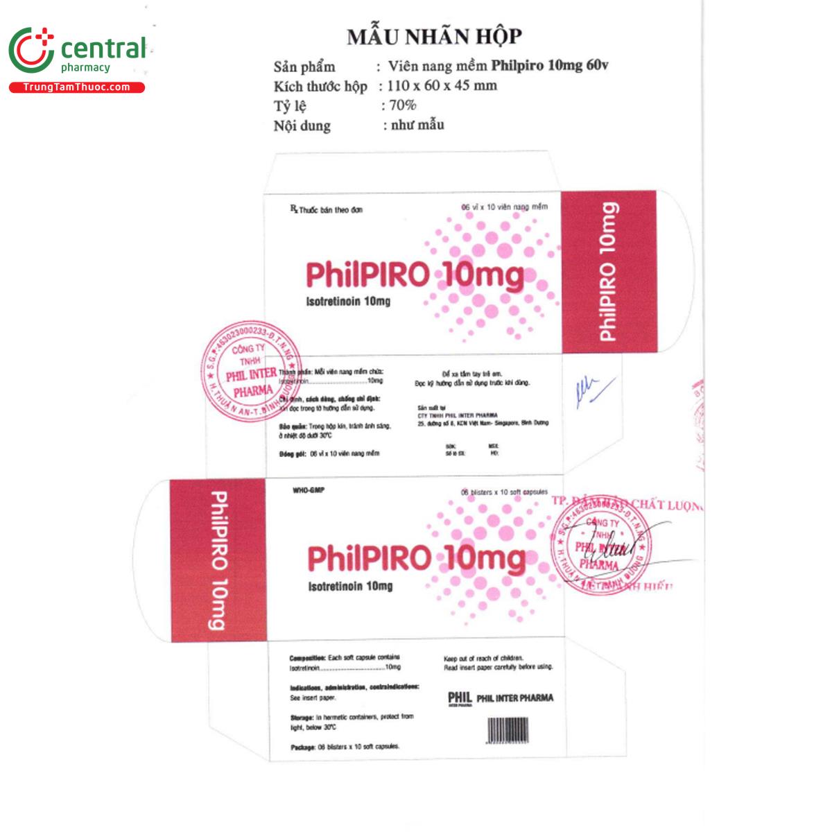 philpiro 10mg 4 B0678 philpiro 10mg 4 B0678