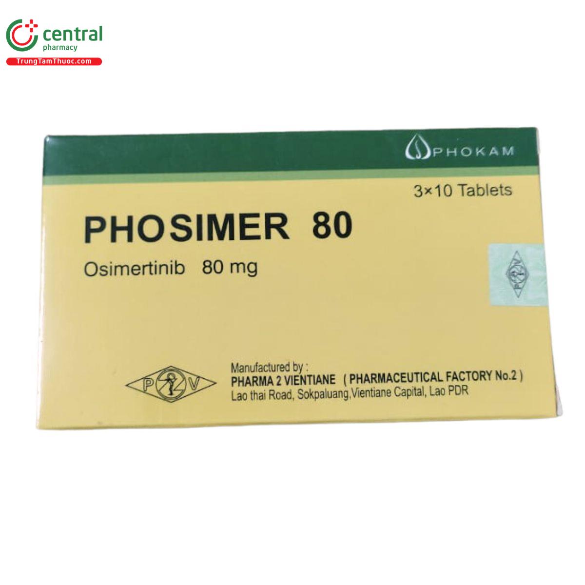 phosimer 80mg 4 V8402