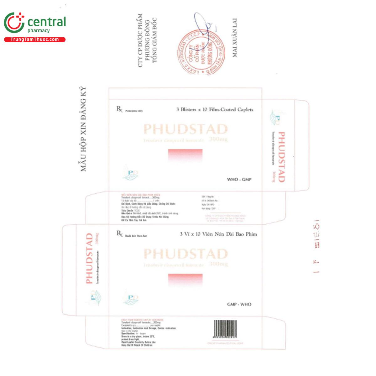 phudstad 300mg 6 H2450 phudstad 300mg 6 H2450