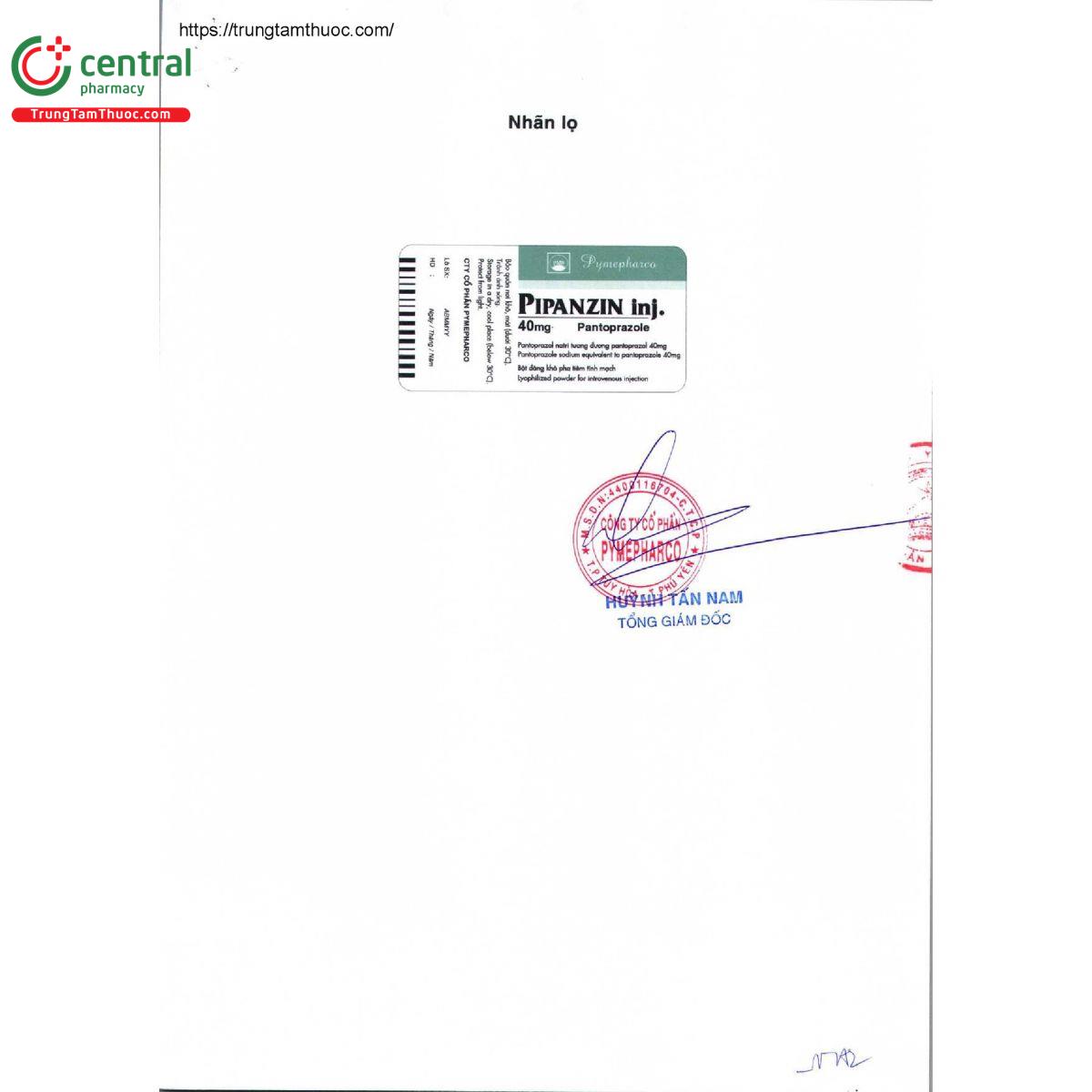 pipanzin inj 6 L4323 pipanzin inj 6 L4323