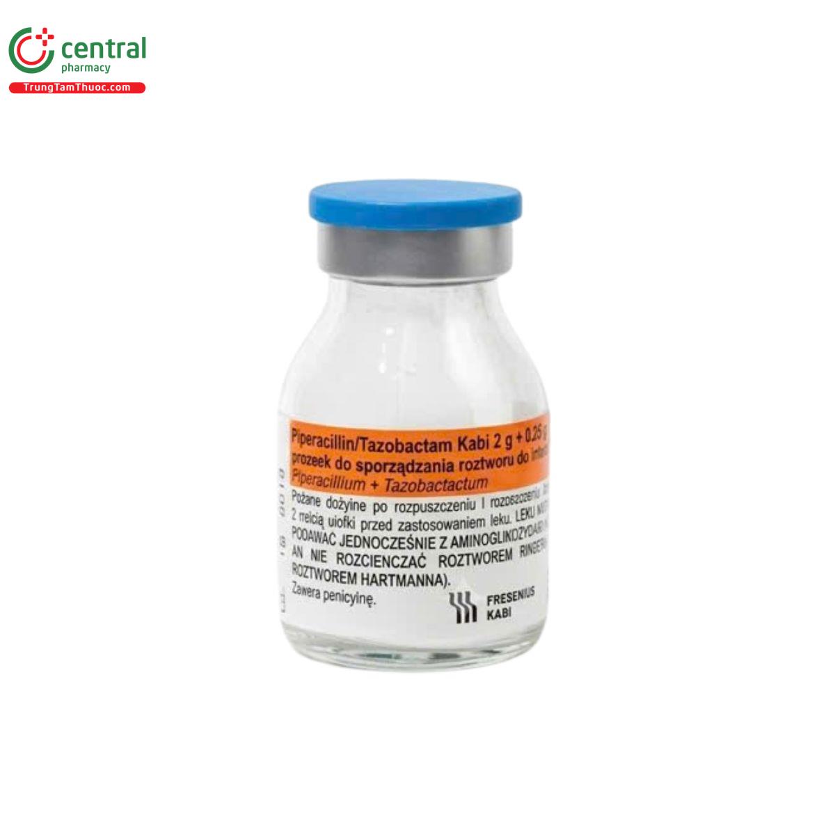 piperacillin tazobactam kabi 2g 0 25mg 3 F2826 piperacillin tazobactam kabi 2g 0 25mg 3 F2826