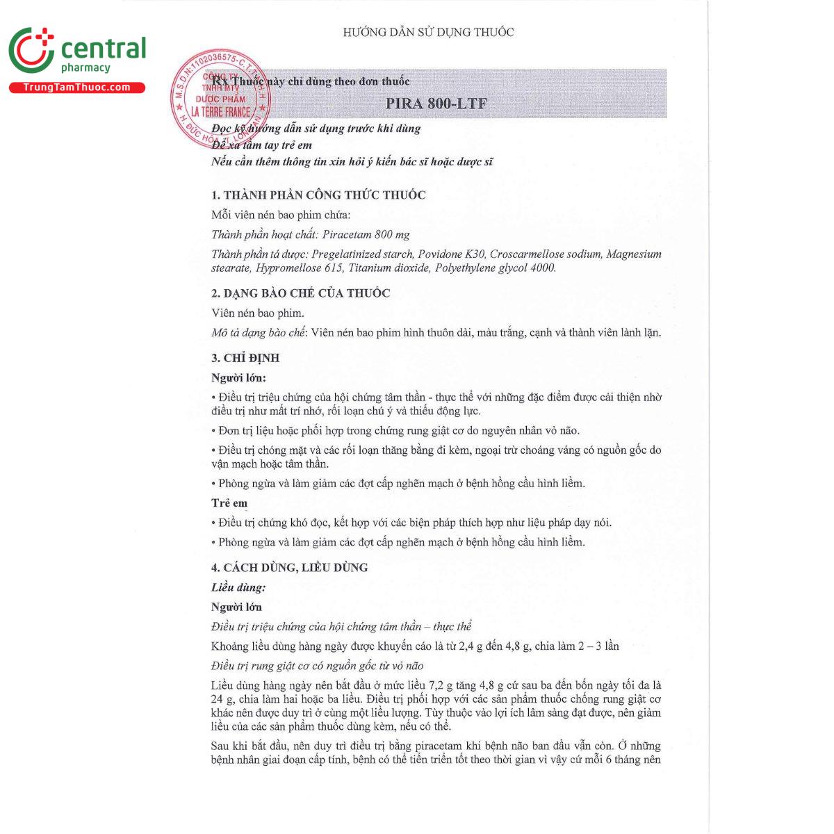 pira 800 ltf 4 D1453