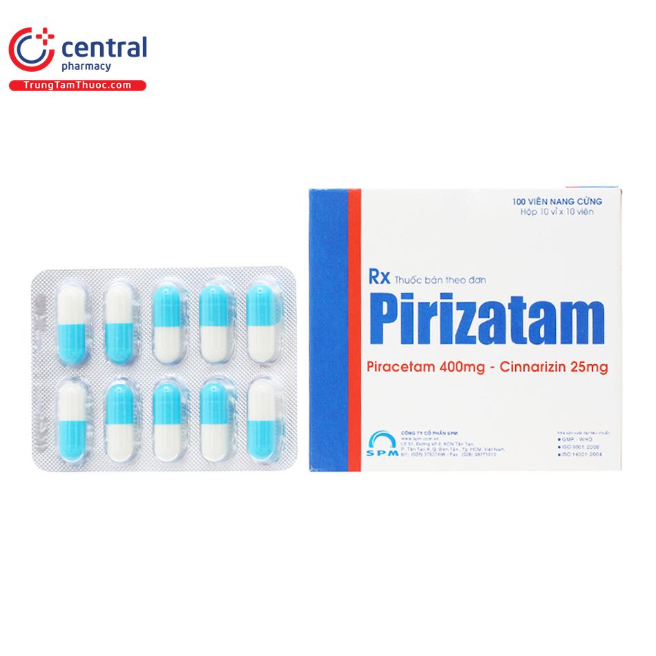 [CHÍNH HÃNG] Thuốc Pirizatam - cải thiện sa sút trí tuệ