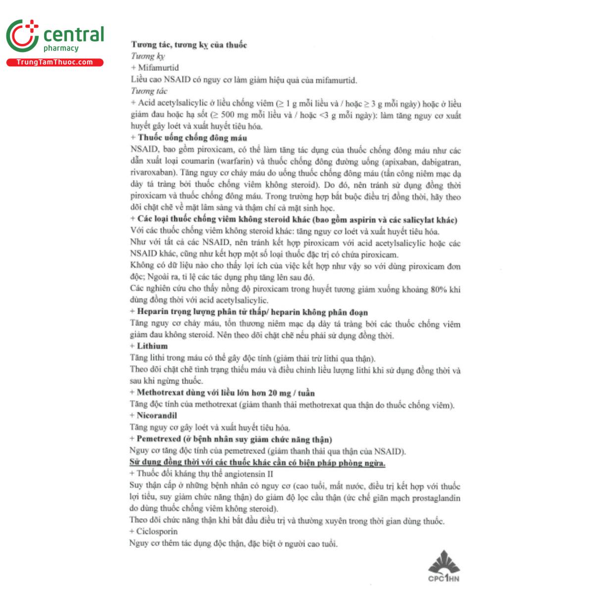 piromix sup 20mg 9 A0463