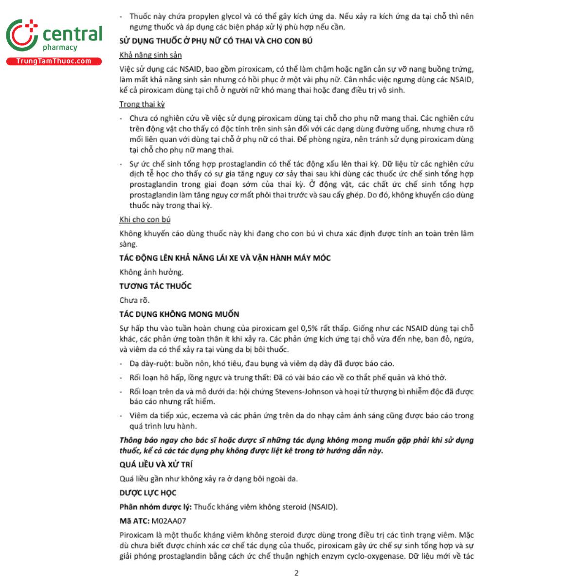 piroxicam 1 0 shinpoong daewoo J3572 piroxicam 1 0 shinpoong daewoo J3572