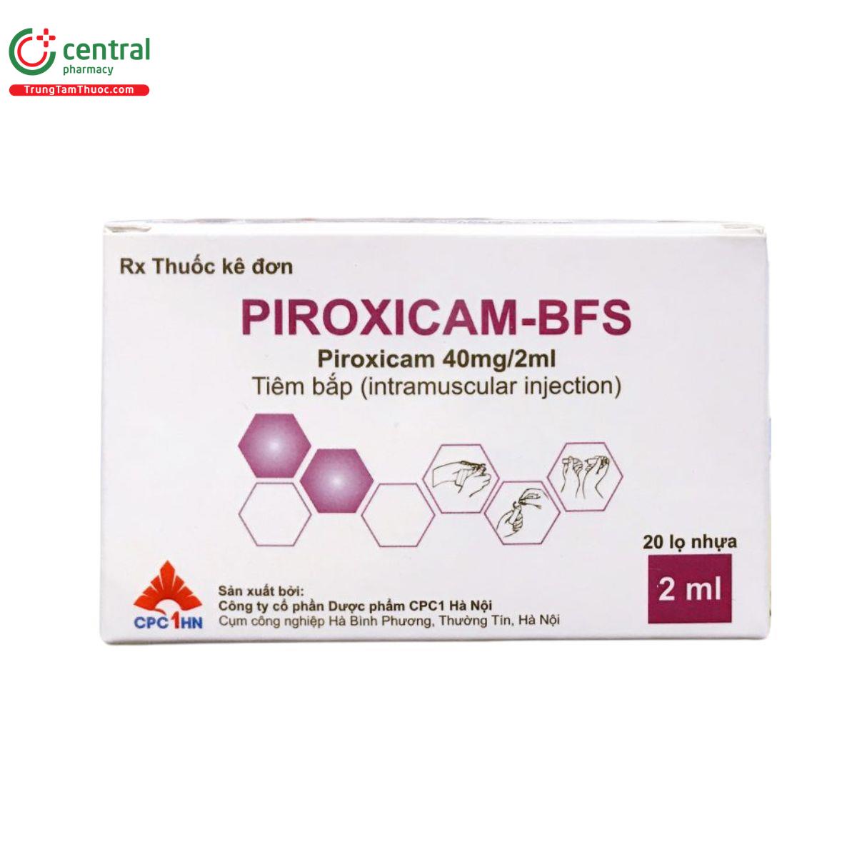 piroxicam bfs 2 O5077 piroxicam bfs 2 O5077